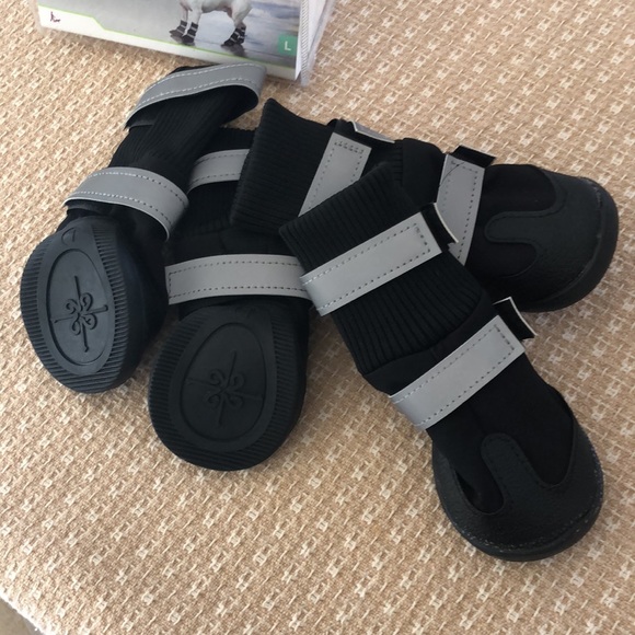 NIP Good 2 Go All Weather Fleece Lined Boots Reflective Straps. L - Picture 12 of 16